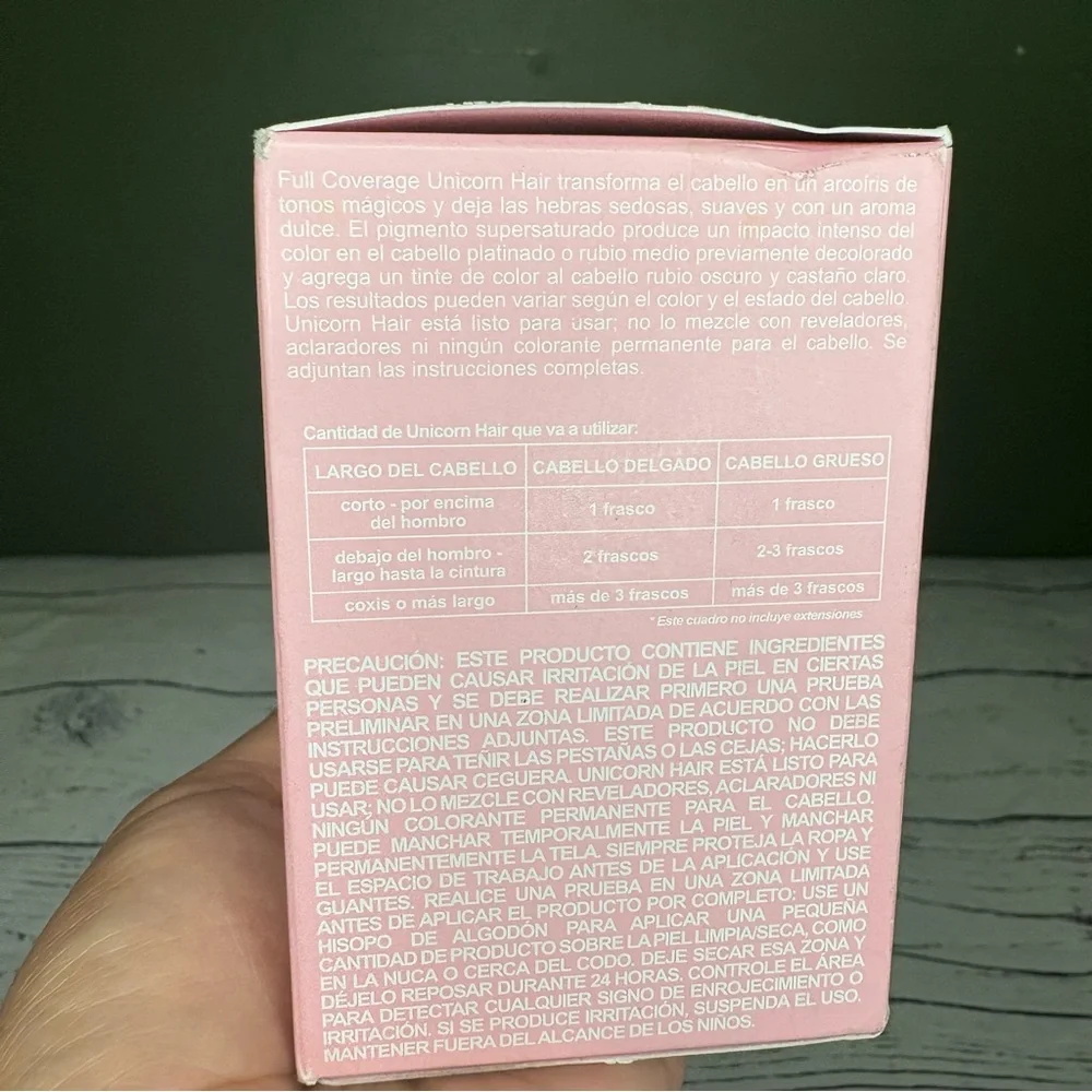 Lime Crime semi-permanent hair 